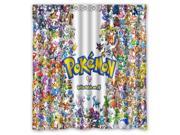 Waterproof Shower Curtain Pokemon Pocket Monster High Quality Bathroom Curtain With Hooks 66 W *72 H