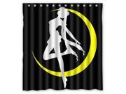 Custom Sailor Moon Waterproof Shower Curtain High Quality Bathroom Curtain With Hooks 66 W *72 H