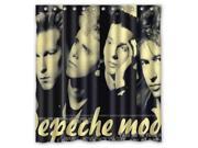 Eco friendly Waterproof Shower Curtain Depeche Mode Romantic Bathroom Polyester Fabric Shower Curtain 60 W *72 H