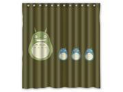 Eco friendly Waterproof Shower Curtain My Neighbor Totoro Romantic Bathroom Polyester Fabric Shower Curtain 60 W *72 H