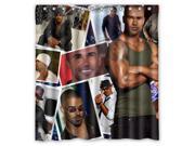 Waterproof Shower Curtain Shemar Moore High Quality Bathroom Curtain With Hooks 66 W *72 H