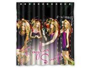 Personalized High Quality Taylor Swift Waterproof Shower Curtain Bathroom Curtain With Hooks 60 W *72 H