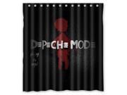 Waterproof Shower Curtain Depeche Mode High Quality Bathroom Curtain With Hooks 66 W *72 H