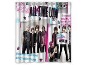 Personalized High Quality All Time Low Waterproof Shower Curtain Bathroom Curtain With Hooks 66 W *72 H