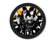 12 Inch Non Ticking Silent Wall Clock with Kiss Band Design for Living Room Large Kitchen Wall Clock