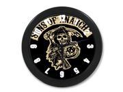 Sons of Anarchy 10 Inch Wall Clock Indoor Outdoor Decorative Silent Quartz Wall Clock