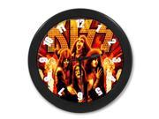 Kiss Band Wall Clock with Arabic Numerals 12 Inch Quartz Silent Wall Clock