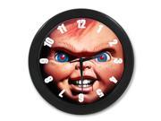 Chucky Doll Indoor Outdoor Quartz 10 Wall Clock Quiet Sweep Movement Decorative Living Room