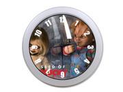 12 inch Elegant Decorative Arabic Numbers Round Silent Quartz Chucky Doll Wall clock