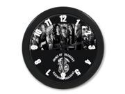12 Inch Non Ticking Silent Wall Clock with Sons of Anarchy Design for Living Room Large Kitchen Wall Clock