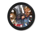 12 Silent Quartz Decorative Wall Clock Chucky Doll