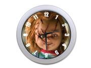 Chucky Doll Wall Clock with Arabic Numerals 10 Inch Quartz Silent Wall Clock