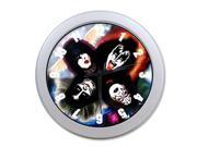 Modern Mute DIY Kiss Band 12 Inch Wall Clock Home Office Decor Gift