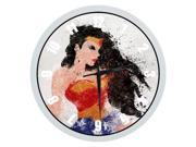 Wonder Woman Wall Clock Quality Quartz 12 Inch Round Easy to Install Home Office School Clock