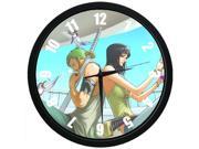 One Piece Wall Clock Quality Quartz 10 Inch Round Easy to Install Home Office School Clock
