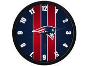 New England Patriots 10 Inch Wall Clock Indoor Outdoor Decorative Silent Quartz Wall Clock