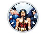 Wonder Woman Indoor Outdoor Quartz 10 Wall Clock Quiet Sweep Movement Decorative Living Room