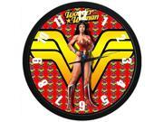 12 Inch Non Ticking Silent Wall Clock with Wonder Woman Design for Living Room Large Kitchen Wall Clock