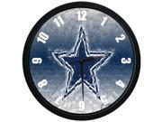 Dallas Cowboys 10 Inch Wall Clock Indoor Outdoor Decorative Silent Quartz Wall Clock