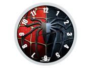Spiderman Wall Clock Quality Quartz 10 Inch Round Easy to Install Home Office School Clock