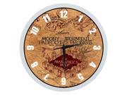 10 Silent Wall Clock with Special Harry Potter The Marauder s Map Design Modern Style Good for Living Room Kitchen Bedroom