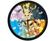 Pokemon Pocket Monster Pikachu Wall Clock Indoor Outdoor Modern Quartz Design Decorative 12 Inch