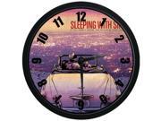 12 inch Sleeping With Sirens Elegant Decorative Arabic Numbers Round Silent Quartz Wall clock