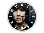 Bring Me the Horizon Oliver Sykes 10 Inch Wall Clock Indoor Outdoor Decorative Silent Quartz Wall Clock