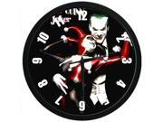 Harley Quinn Wall Clock Indoor Outdoor Modern Quartz Design Decorative 12 Inch