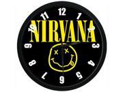 Nirvana Wall Clock with Arabic Numerals 12 Inch Quartz Silent Wall Clock