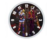 Modern Mute DIY Harley Quinn 10 Inch Wall Clock Home Office Decor Gift