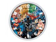 10 inch Elegant Decorative Arabic Numbers Round Silent Quartz The Justice League Wall clock