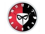 Harley Quinn Indoor Outdoor Quartz 10 Wall Clock Quiet Sweep Movement Decorative Living Room