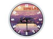 Indoor Outdoor Decorative Elegant Wall Clock Sleeping With Sirens 10 Inch Wall Clock