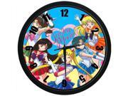 Modern Mute DIY Sailor Moon 10 Inch Wall Clock Home Office Decor Gift