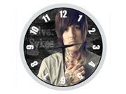 Bring Me the Horizon Oliver Sykes Wall Clock Quality Quartz 12 Inch Round Easy to Install Home Office School Clock
