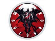 10 inch Harley Quinn Elegant Decorative Arabic Numbers Round Silent Quartz Wall clock