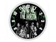 12 Silent Wall Clock with Special Bring Me the Horizon Design Modern Style Good for Living Room Kitchen Bedroom