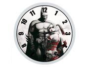 Decorative Wall Clock Harley Quinn Round 10 Inch – Silent Quartz Movement