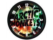 Arctic Monkeys 10 Inch Wall Clock Indoor Outdoor Decorative Silent Quartz Wall Clock