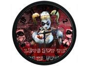 Large Indoor Outdoor Decorative Wall Clock Harley Quinn 12 Inch Wall Clock