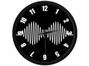 Arctic Monkeys Wall Clock with Arabic Numerals 10 Inch Quartz Silent Wall Clock
