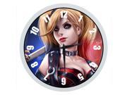 Indoor Outdoor Decorative Elegant Wall Clock Harley Quinn 12 Inch Wall Clock