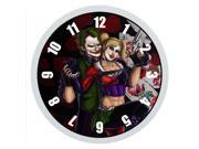 Harley Quinn Wall Clock Quality Quartz 12 Inch Round Easy to Install Home Office School Clock