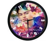 Indoor Outdoor Decorative Elegant Wall Clock Frida Kahlo Artwork 12 Inch Wall Clock