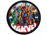 Decorative Wall Clock The Justice League Round 10 Inch – Silent Quartz Movement