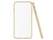 iPhone 6 Case Apple iPhone 6 Case 4.7 Bumper Cover Shock Absorption Bumper and Anti Scratch Clear Back for iPhone 6 4.7 Inch Release on 2015 Bumper Gold