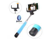 NEK Tech Extendable Monopod Selfie Stick for iPhone 6 6 5s 5c 5 4s 4 Samsung Galaxy S5 S4 S3 Other Android Smartphone blue