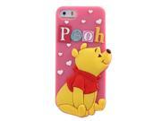 NEK Tech 4.7 3D Lovely Soft Silicone Case Cover Shell Protector for Iphone 6 Pooh Yellow