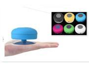 NEK Tech Waterproof Portable Wireless Bluetooth 3.0 Mini Handsfree Speaker With Suction Cup For Shower Pool Car Blue